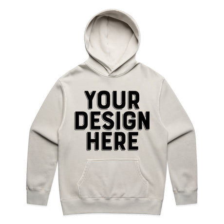 Custom Men's Premium Faded Hooded Sweatshirt