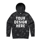 Custom Men's Standard Camo Hooded Sweatshirt